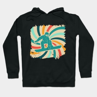 Snowboard retro Hoodie